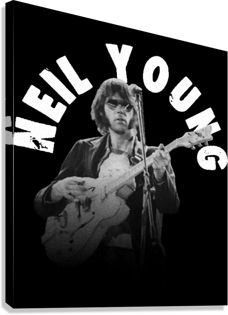 Neil Young 9 Canvas Print