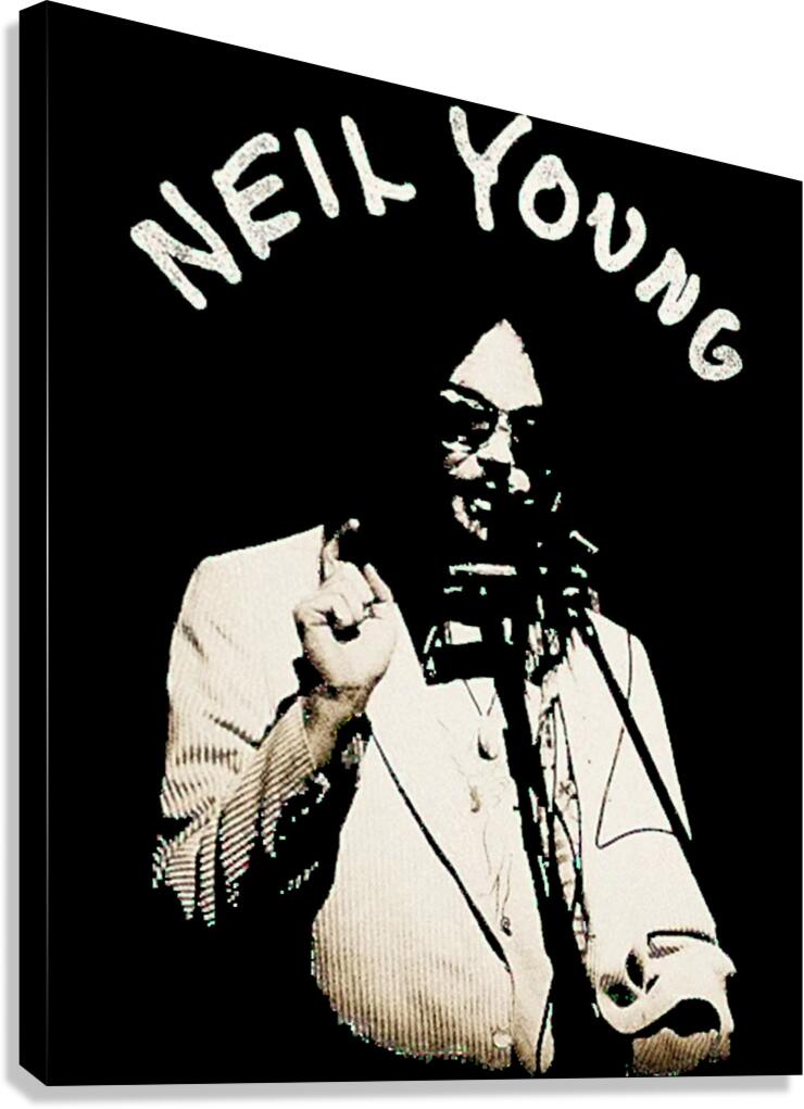 Neil Young 18 Canvas Print