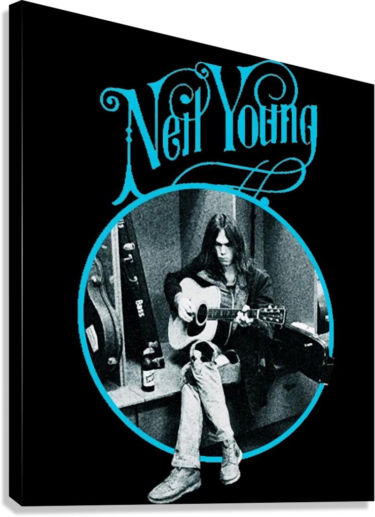 Neil Young 42 Canvas Print