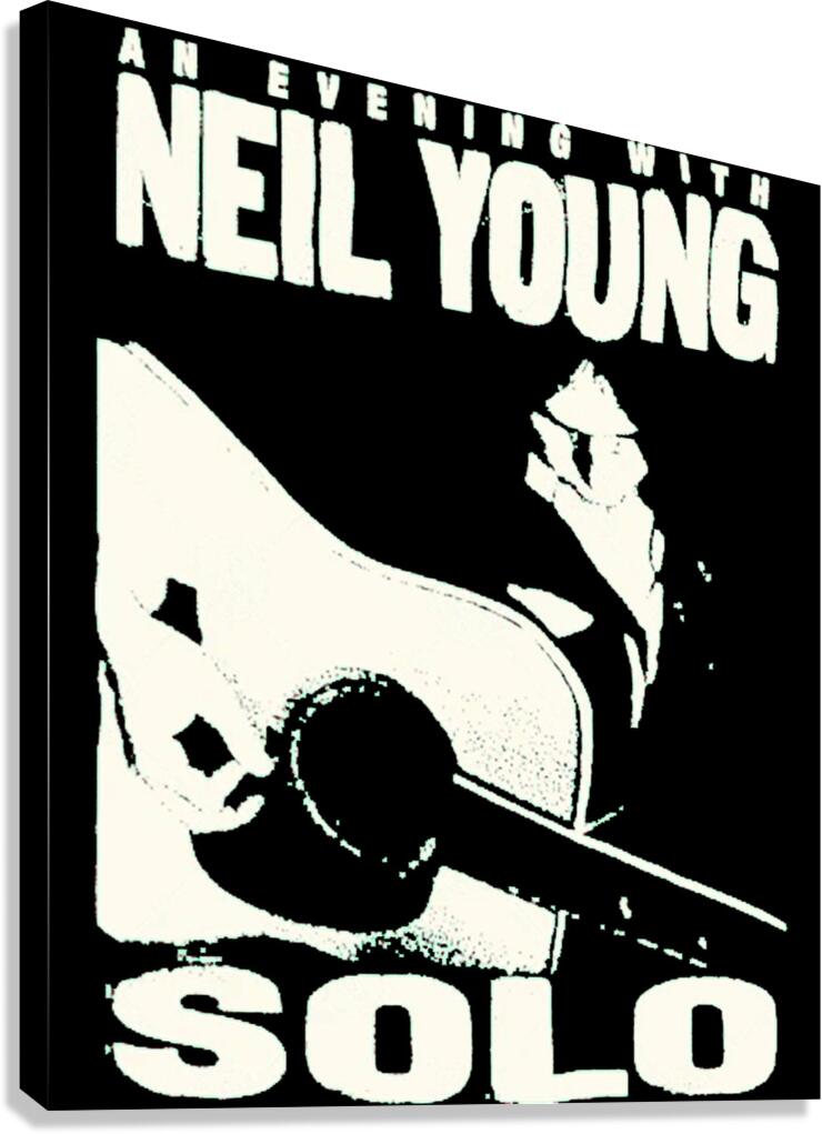 Neil Young 44 Canvas Print