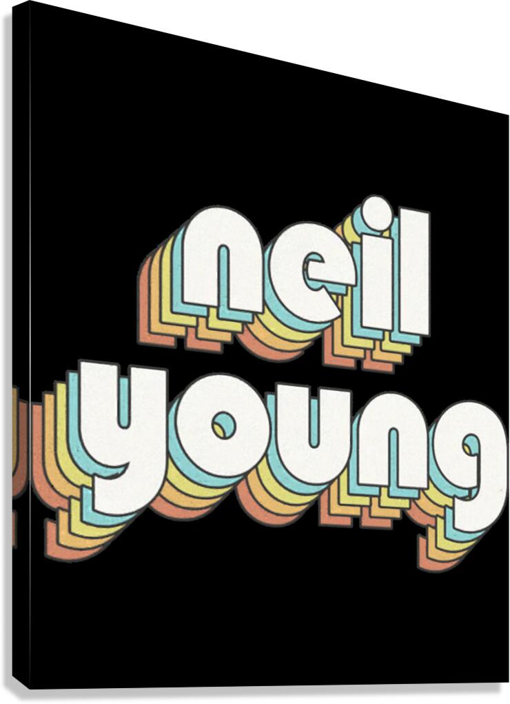Neil Young 46 Canvas Print