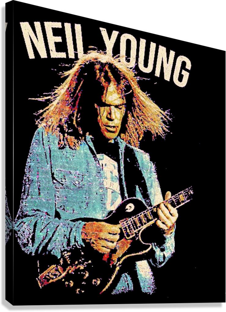 Neil Young 49 Canvas Print