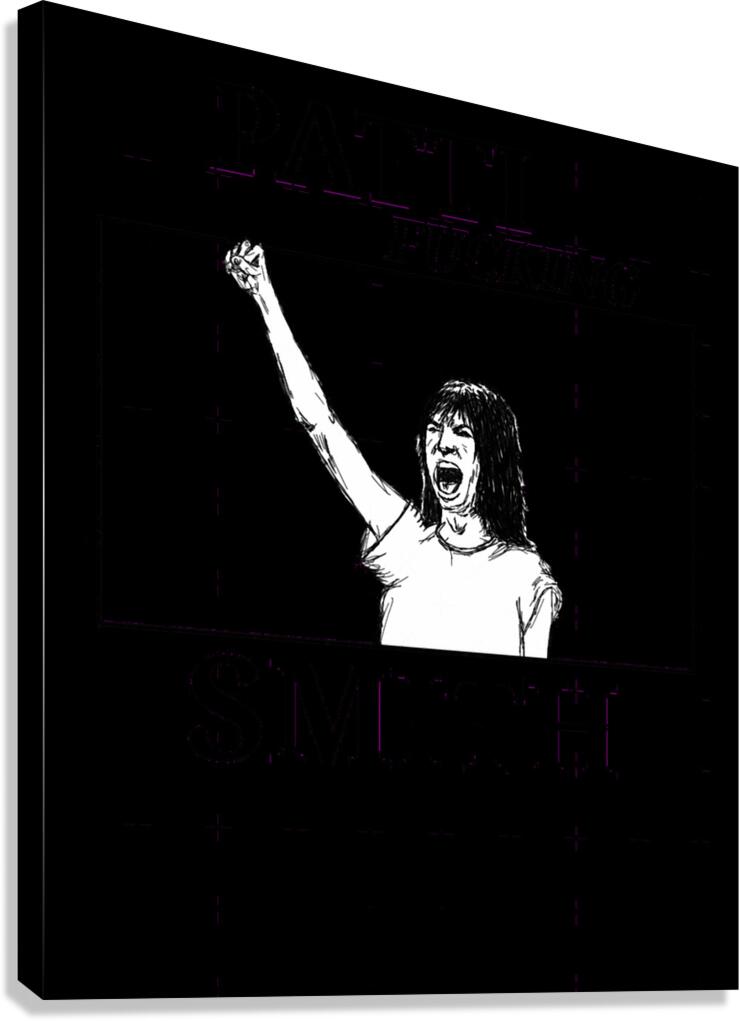 Patti Smith 15 Canvas Print