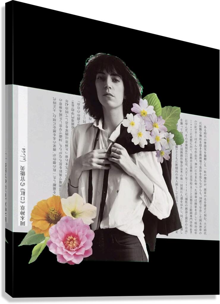 Patti Smith 20 Canvas Print