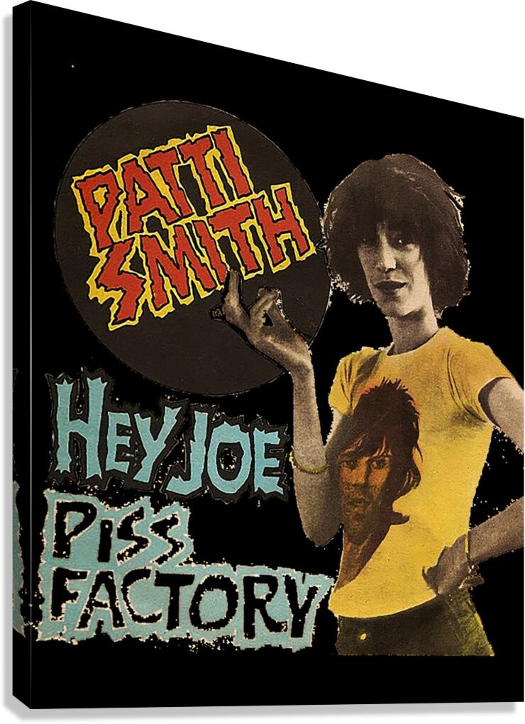 Patti Smith 31 Canvas Print