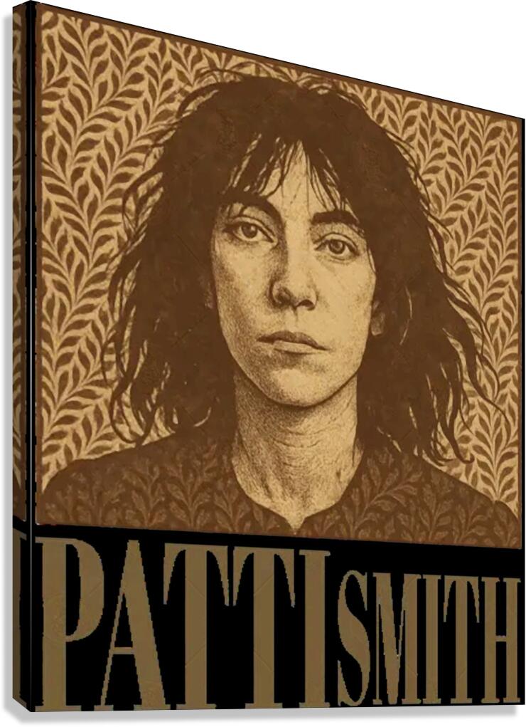 Patti Smith 48 Canvas Print