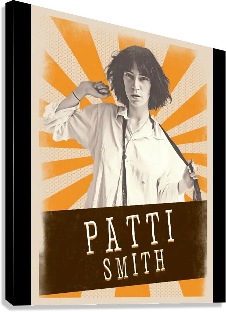 Patti Smith 1 Canvas Print