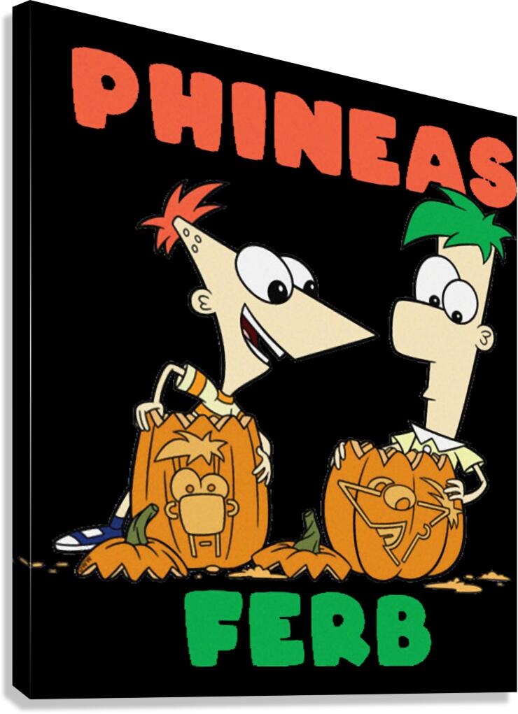 Phineas and Ferb 21 Canvas Print