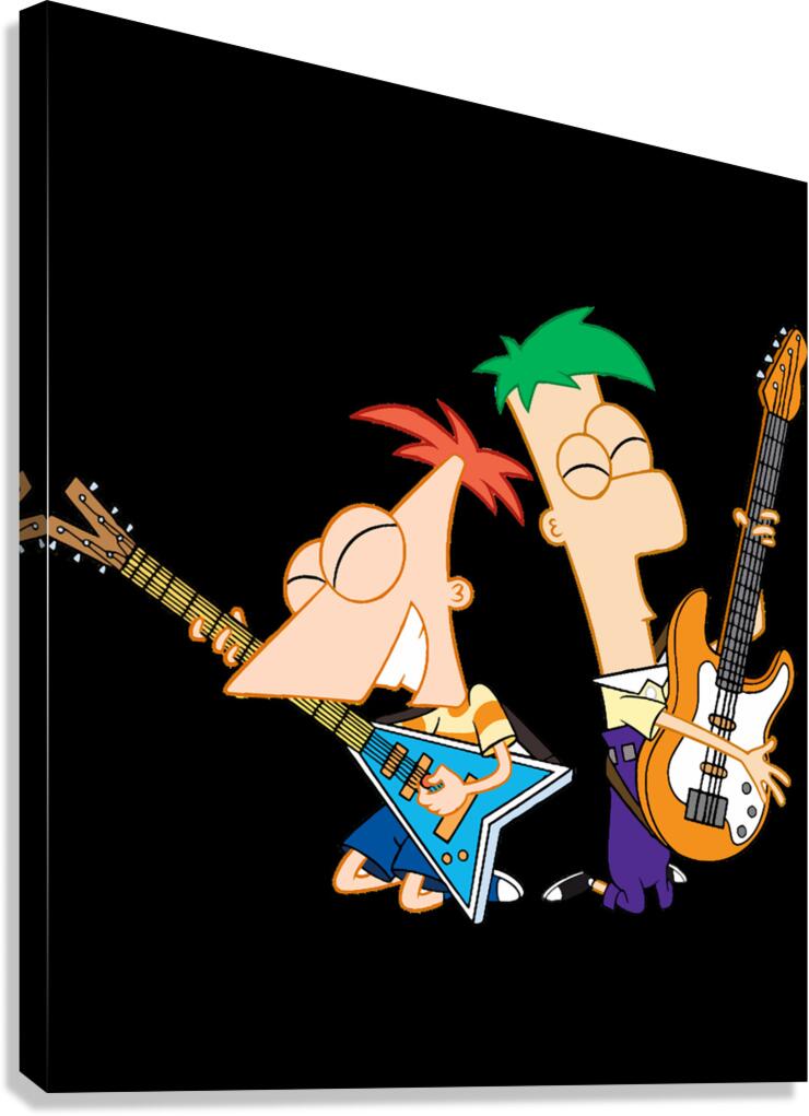 Phineas and Ferb 42 Canvas Print