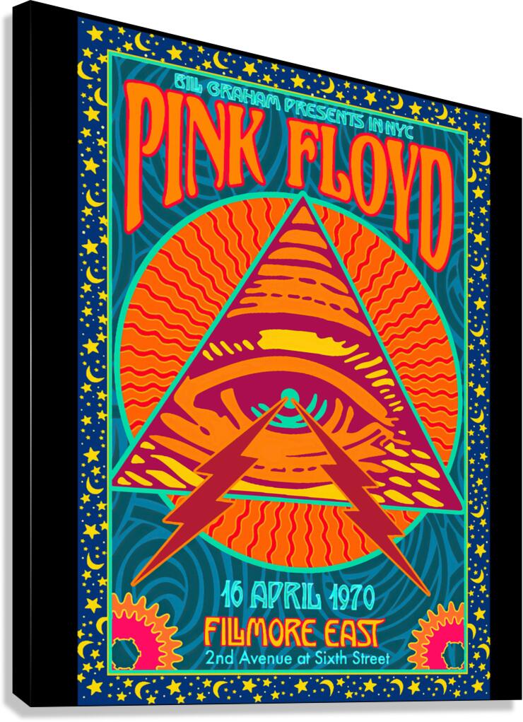 Pink Floyd 3 Canvas Print