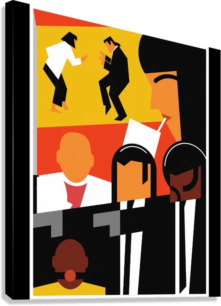 Pulp Fiction 19 Canvas Print
