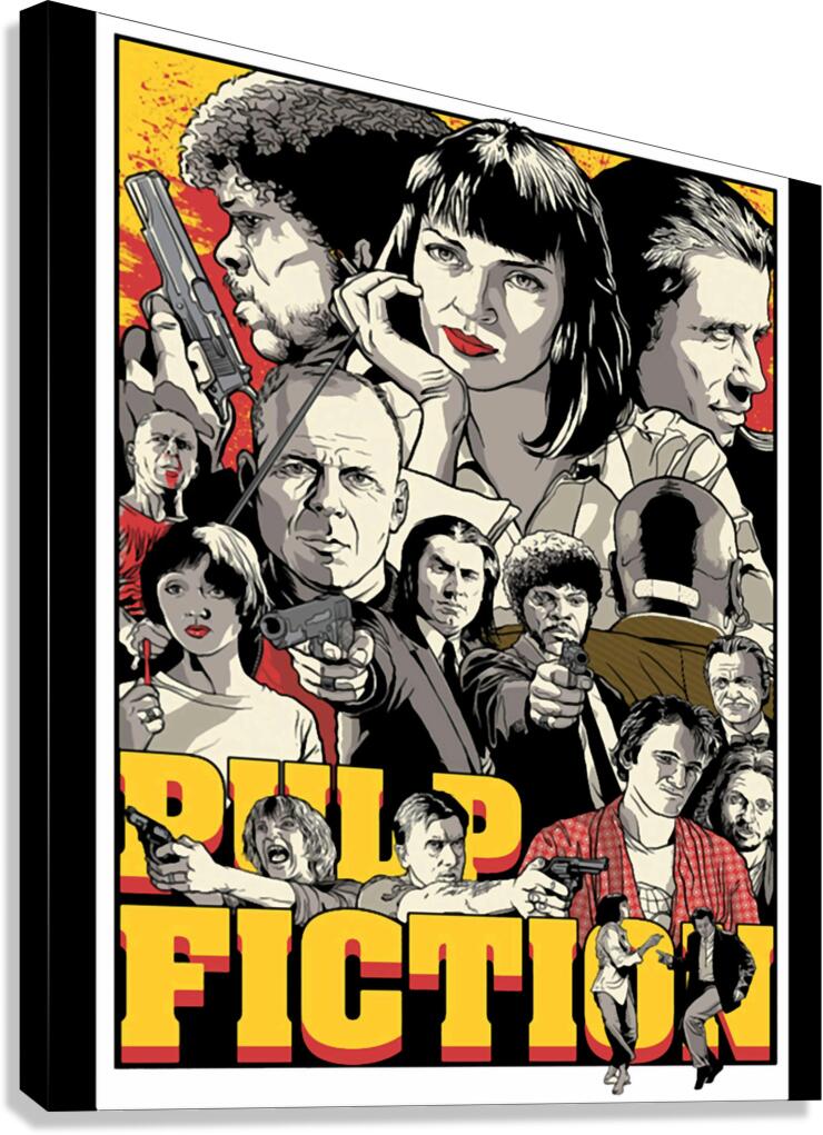 Pulp Fiction 40 Canvas Print