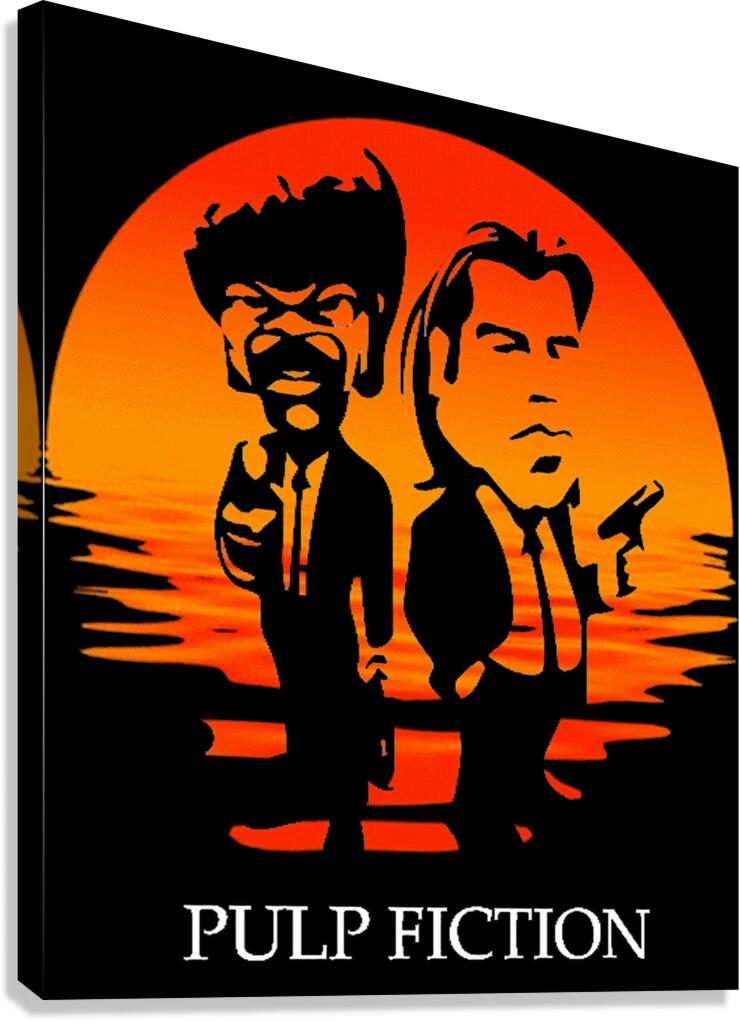 Pulp Fiction 44 Canvas Print