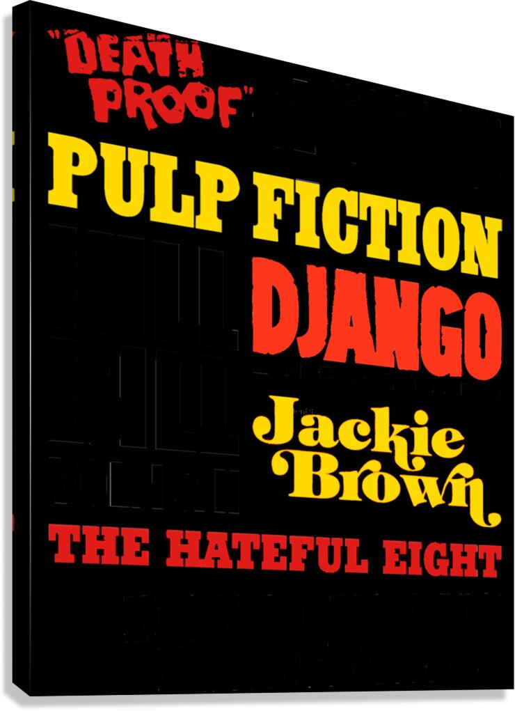 Pulp Fiction 7 Canvas Print