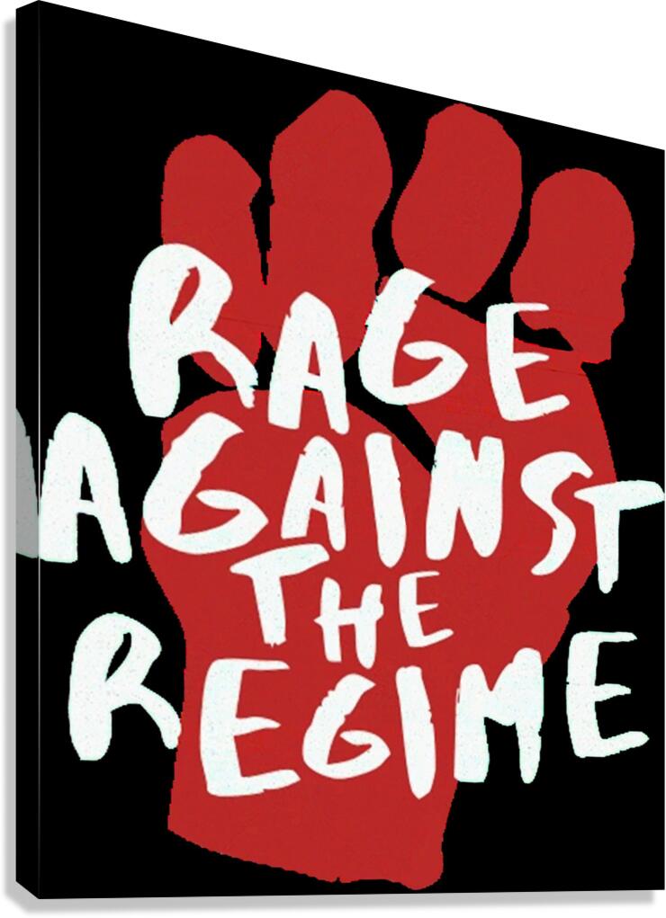 Rage Against the Machine 2 Canvas Print