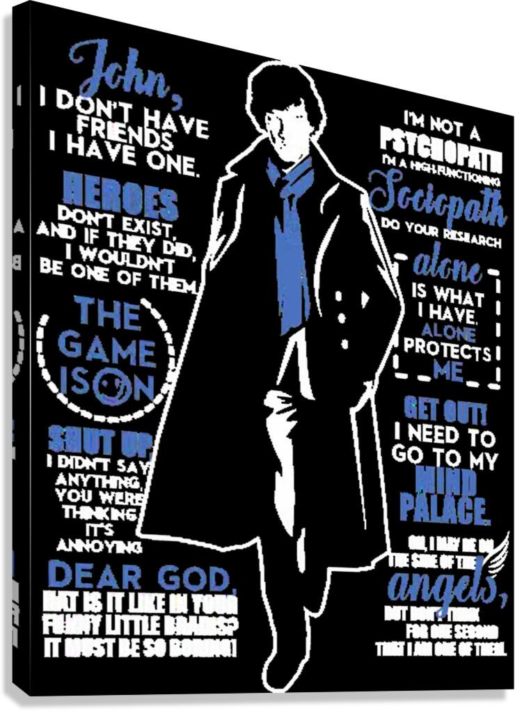 Sherlock Holmes 5 Canvas Print