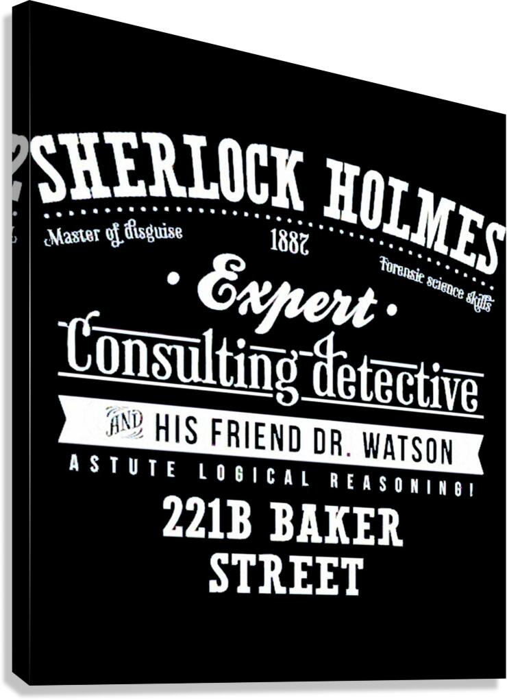 Sherlock Holmes 20 Canvas Print