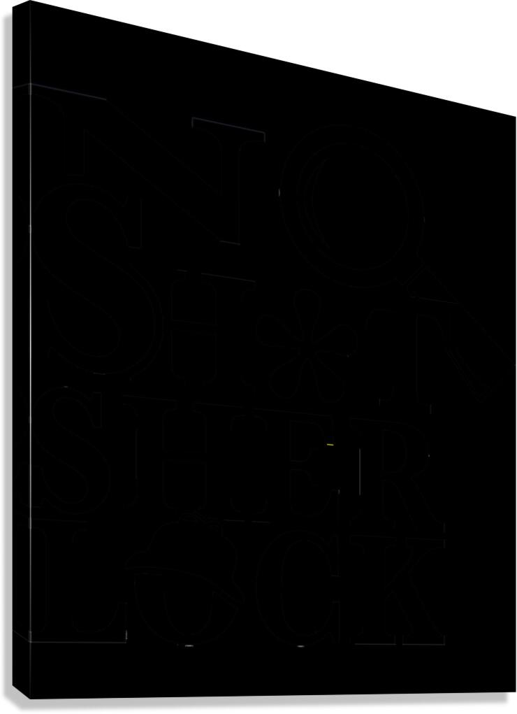 Sherlock Holmes 32 Canvas Print