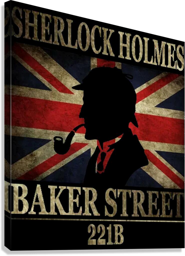 Sherlock Holmes 65 Canvas Print