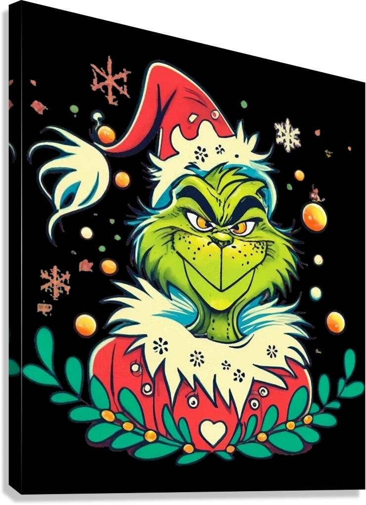 The Grinch 8 Canvas Print
