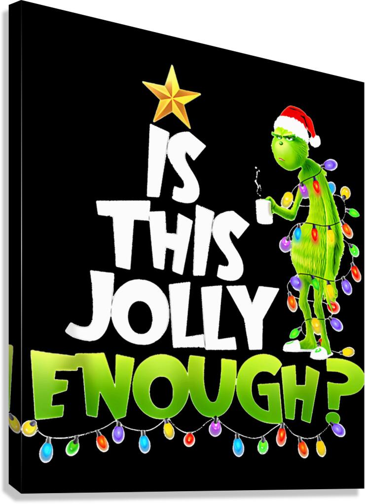 The Grinch 25 Canvas Print