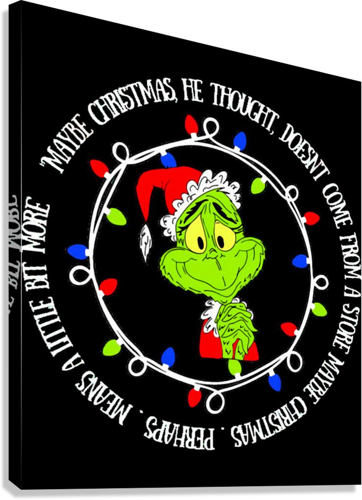 The Grinch 43 Canvas Print