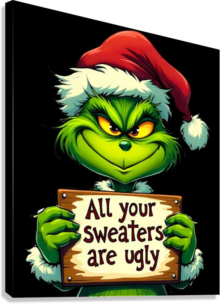 The Grinch 50 Canvas Print