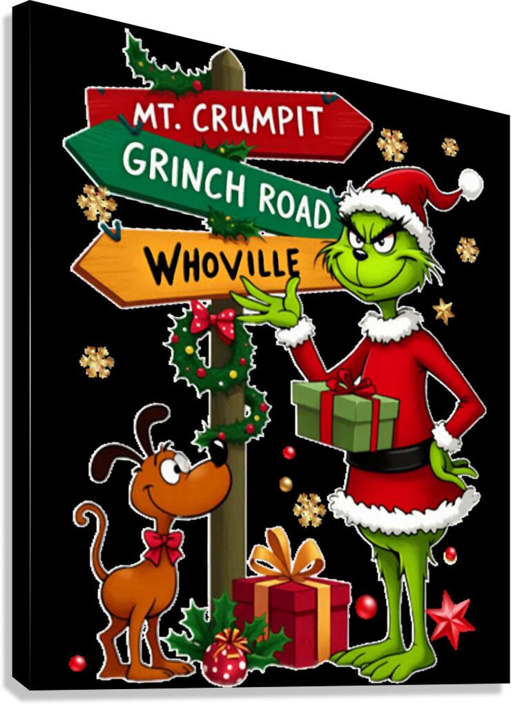 The Grinch 59 Canvas Print