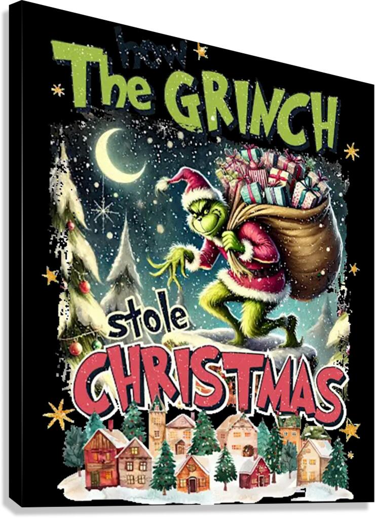 The Grinch 26 Canvas Print