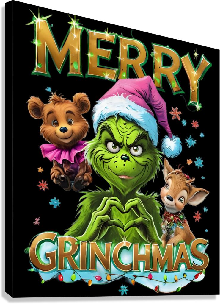 The Grinch 32 Canvas Print