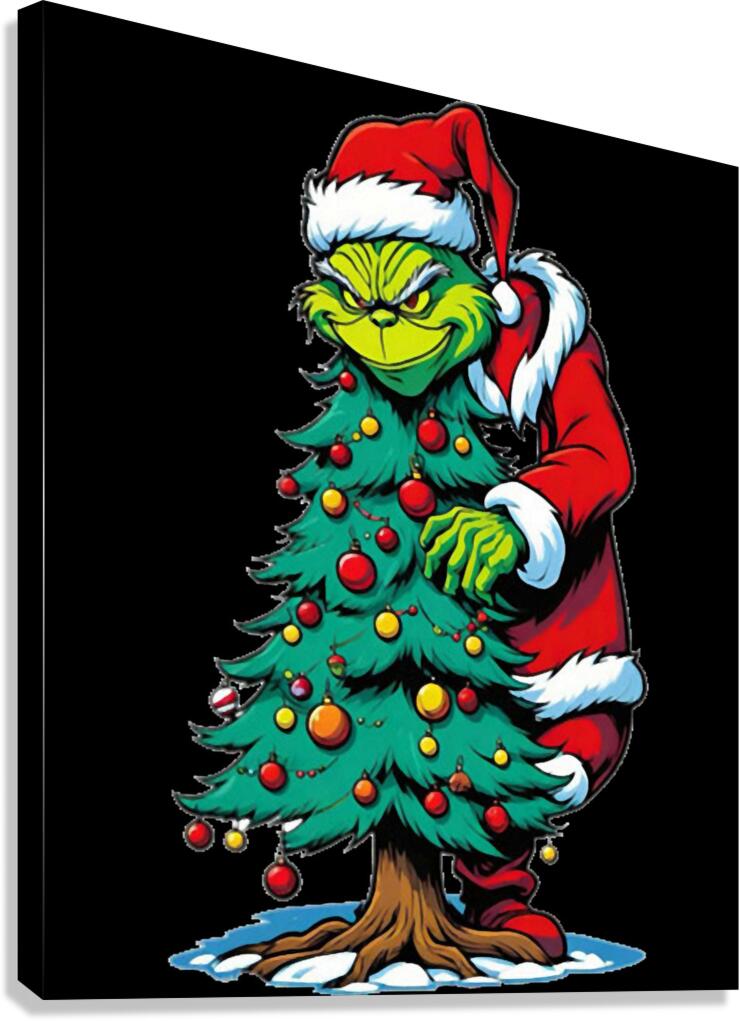 The Grinch 36 Canvas Print