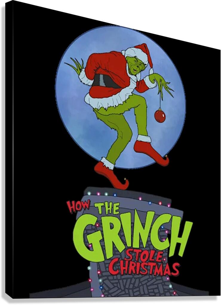 The Grinch 40 Canvas Print