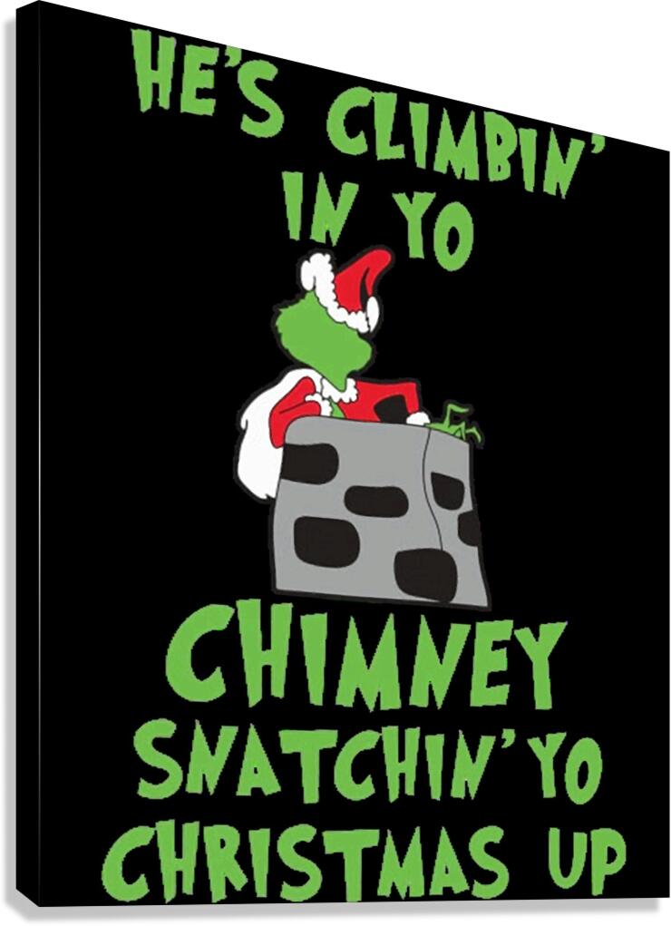 The Grinch 42 Canvas Print