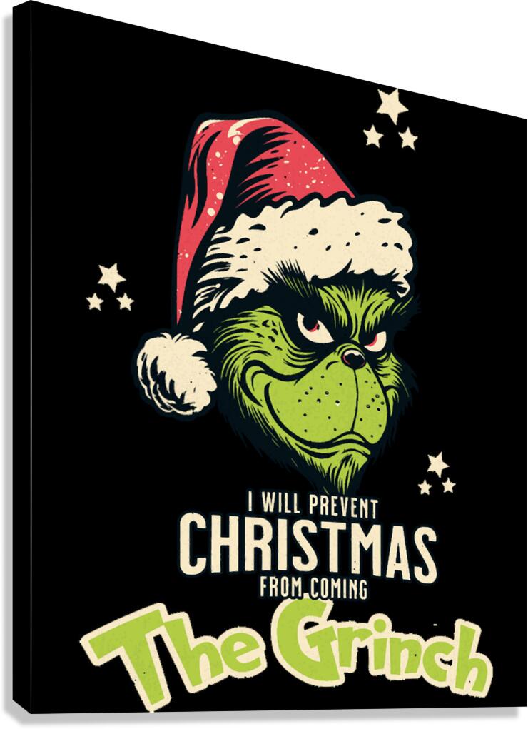 The Grinch 12 Canvas Print