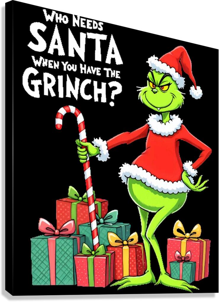 The Grinch 20 Canvas Print
