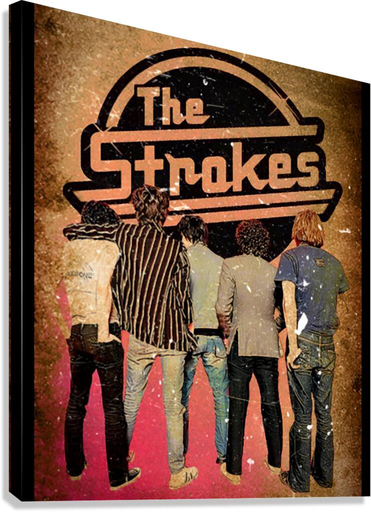 The Strokes 4 Canvas Print