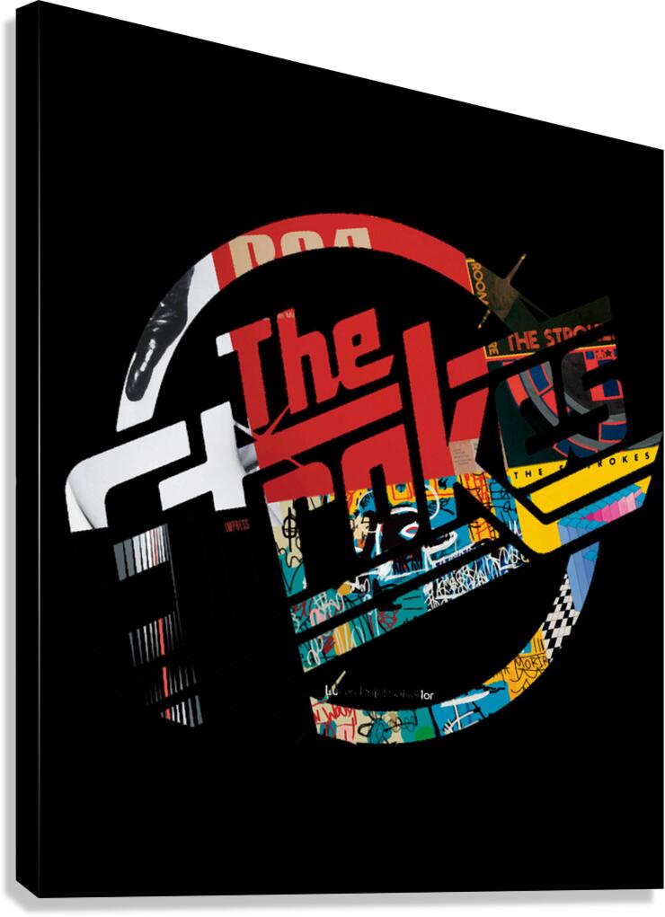 The Strokes 8 Canvas Print