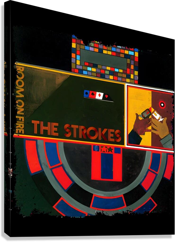 The Strokes 19 Canvas Print