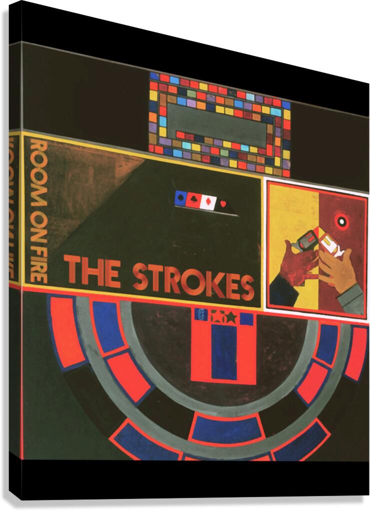 The Strokes 26 Canvas Print