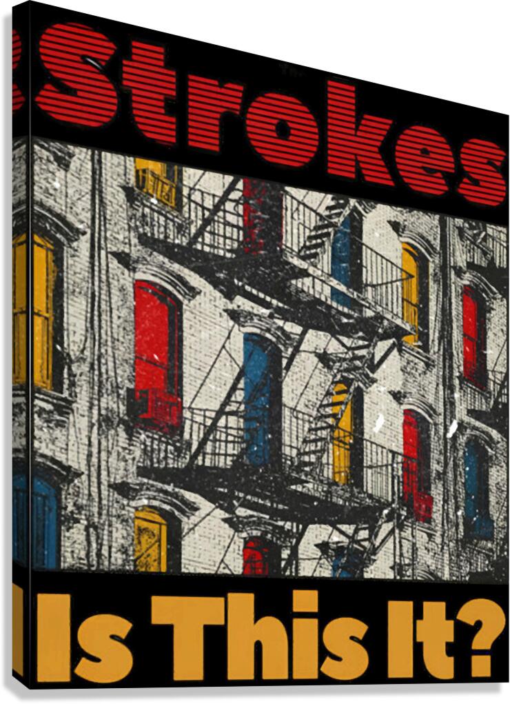 The Strokes 29 Canvas Print
