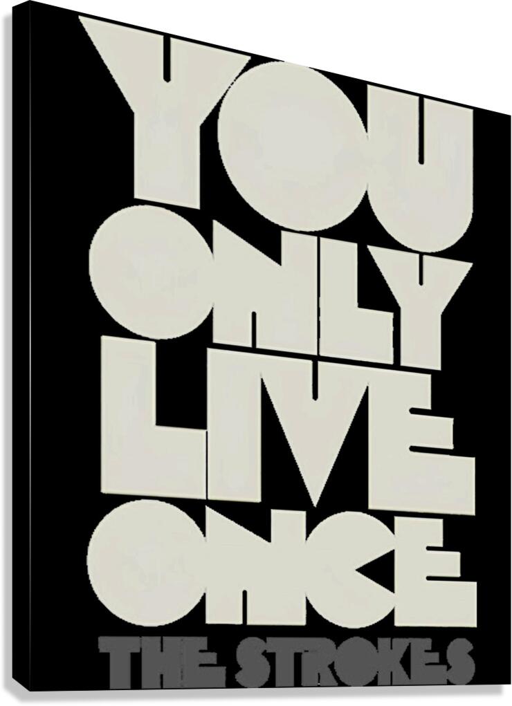 The Strokes 33 Canvas Print