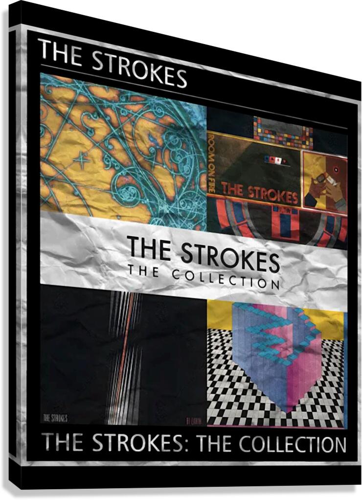 The Strokes 36 Canvas Print