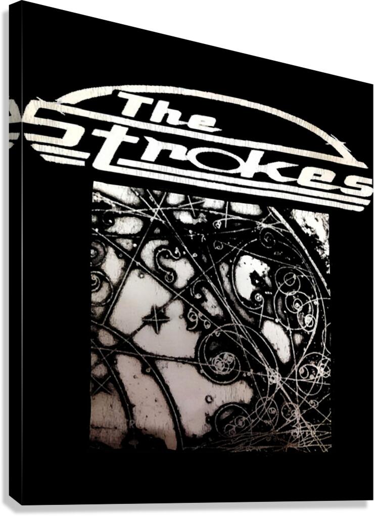 The Strokes 42 Canvas Print