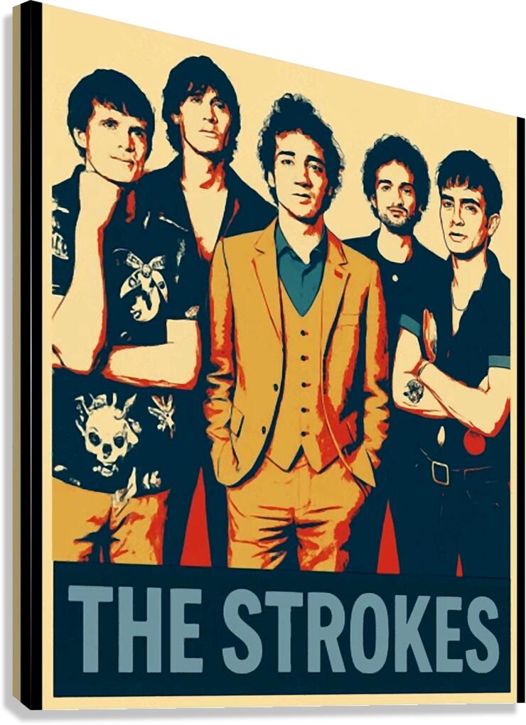 The Strokes 44 Canvas Print