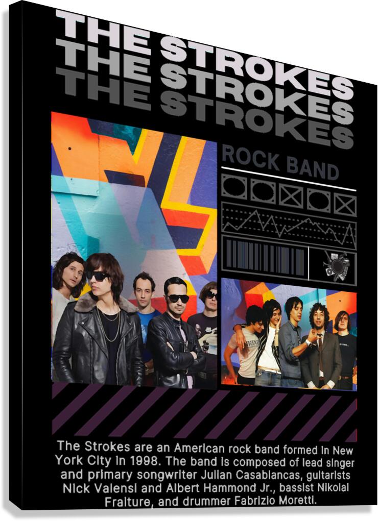 The Strokes 51 Canvas Print