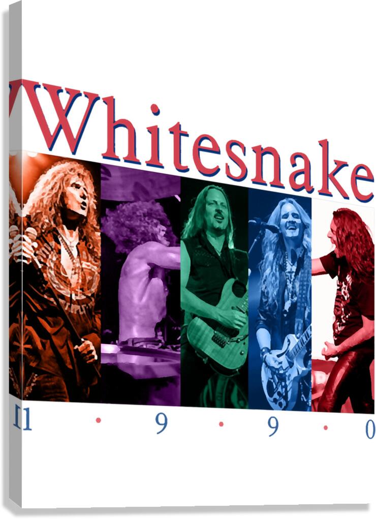 Whitesnake 6 Canvas Print