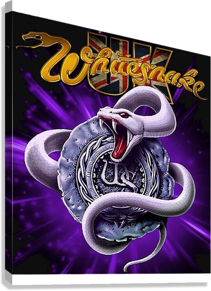Whitesnake 11 Canvas Print