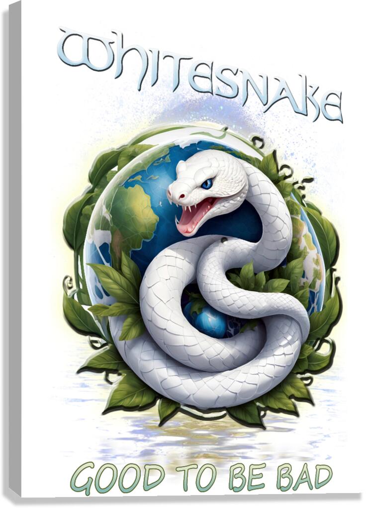 Whitesnake 12 Canvas Print