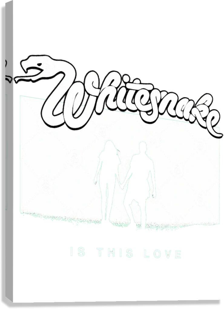 Whitesnake 22 Canvas Print