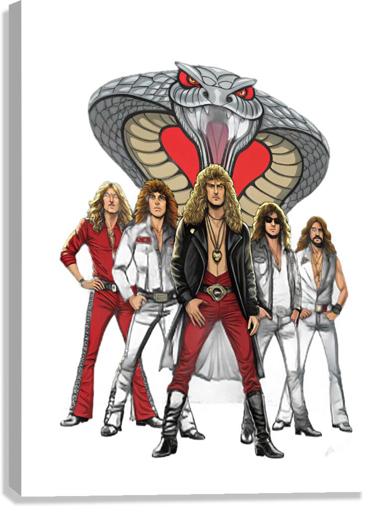 Whitesnake 29 Canvas Print